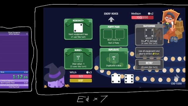 Dicey Dungeons (Witch Reunion) in 2:14 (Former World Record) смотреть онлайн