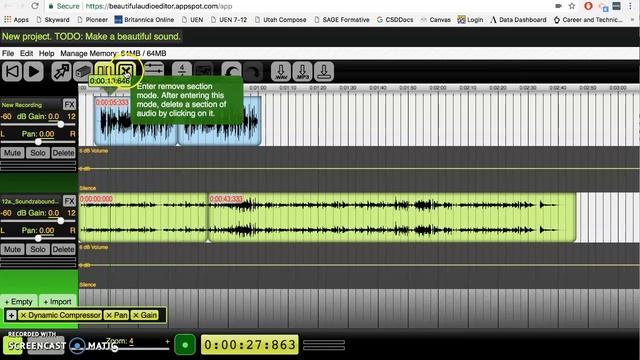 Beautiful Audio Editor Basics Tutorial смотреть онлайн