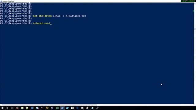 How to get all Aliases in Powershell смотреть онлайн