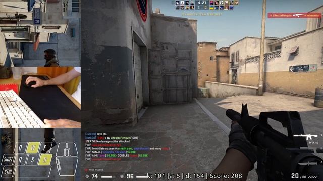 CS:GO 500 routine training (day 208) смотреть онлайн