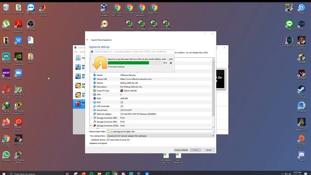 Menginstall Kali Linux Image dengan Virtual Box смотреть онлайн