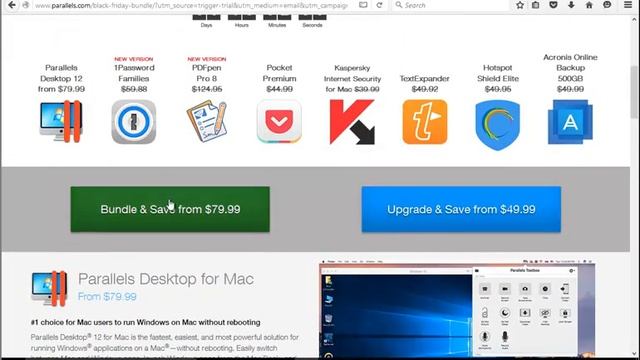 Parallels Bundle for 2016 Black Friday: $430 Savings! смотреть онлайн