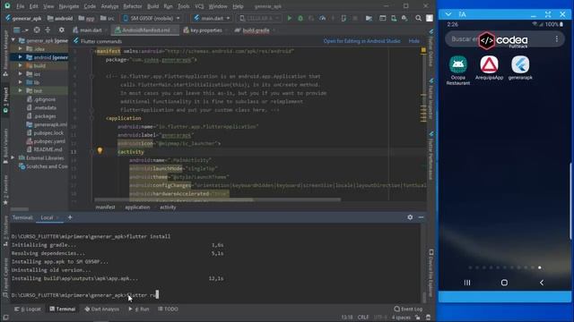 ¿Cómo reducir el tamaño de un APK en Flutter usando Android Studio? смотреть онлайн
