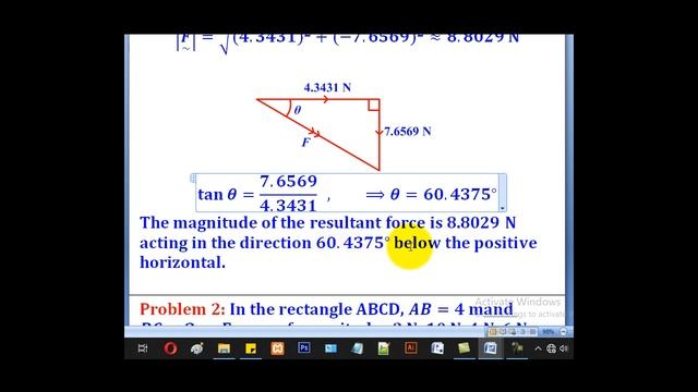 3- How To Calculate Resultant Force Of A System Of Forces Which Form A Square Or A Rectangle смотреть онлайн