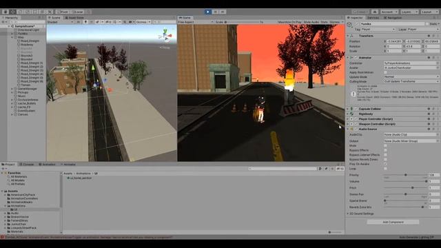 Unity3D - Procedural Generation Infinite Runner with Flocking - action 1 смотреть онлайн