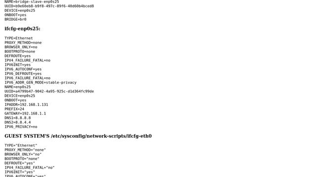 Unix & Linux: Network Bridge for VM not working after reboot смотреть онлайн