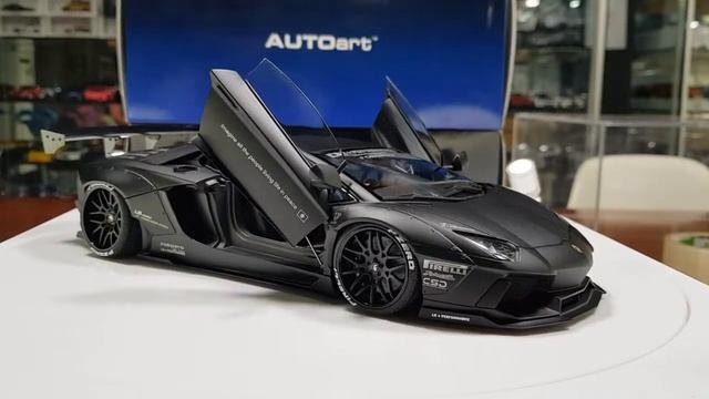 Lamborghini Aventador Liberty Walks Autoart 1:18 ( Đen ) смотреть онлайн