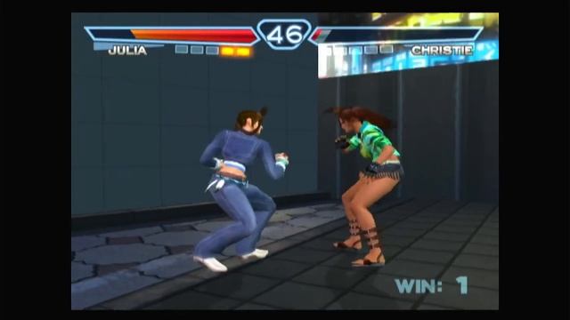 Tekken 4 Julia vs Christie смотреть онлайн