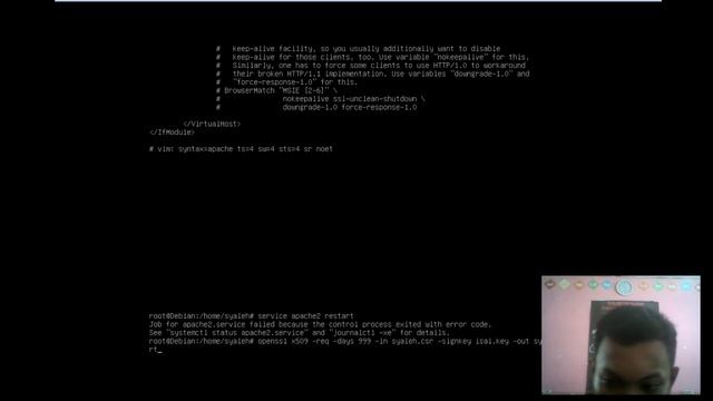 Tutorial Konfigurasi Web Server(Apache)+SSL+https | Debian9 смотреть онлайн