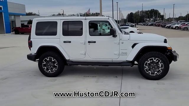 NEW 2024 JEEP WRANGLER Sahara 4 Door 4x4 at Huston CDJR (NEW) #222030 смотреть онлайн