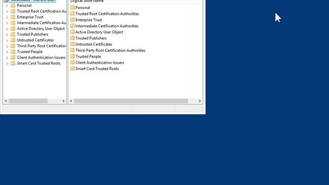 Windows 8.0 Professional - Display Archived Certificates смотреть онлайн