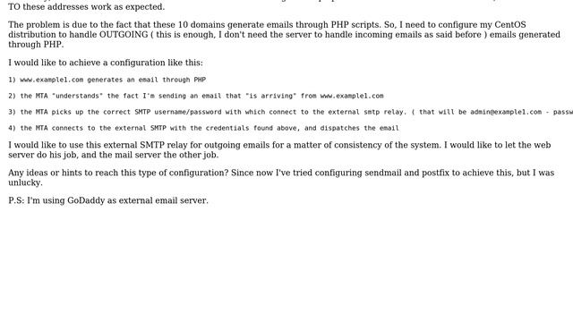 DevOps & SysAdmins: Enabling per-virtualhost email relaying through external user/pass smtp relay смотреть онлайн