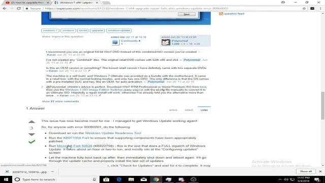 Fix" 32 bit windows cannot be upgraded to a 64 bit version of windows. смотреть онлайн