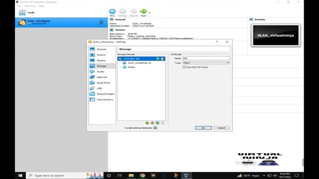How to install Operating System in VMBox | SLAX os tutorial смотреть онлайн