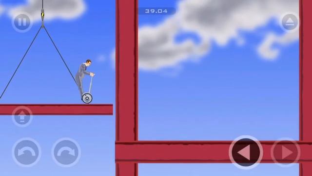 Happy Wheels iOS - Levels 5-7 смотреть онлайн