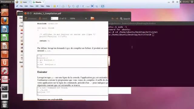 Copie de Activité 1 Compilation : gcc linux смотреть онлайн