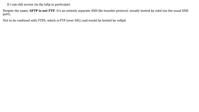 What is the standard ftp service of ubuntu server 12.04? (3 Solutions!!) смотреть онлайн