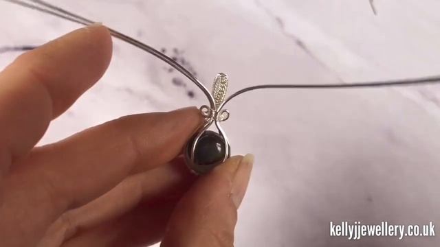 Wire Wrap Earrings Tutorial “Ava”.