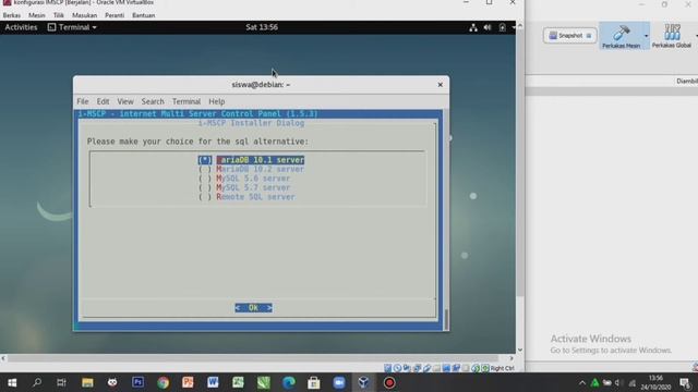 konfigurasi share hosting i-mscp Debian 9 смотреть онлайн