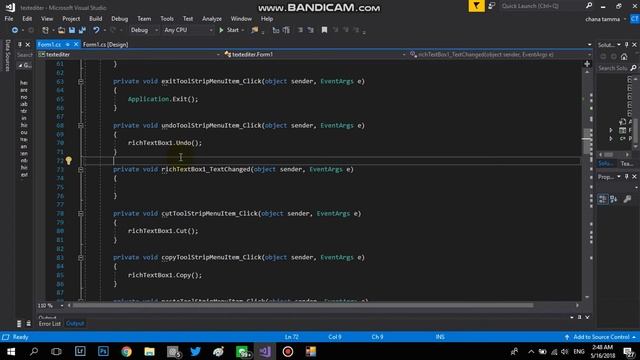 GROUP 2 : Assignment3.1 NOTEPAD with Windows Forms[C#] смотреть онлайн