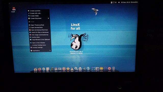 Emmabuntus Linux Boot up Test смотреть онлайн