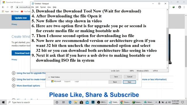 How To Download Windows 10 OS in .ISO Format From Official Site смотреть онлайн