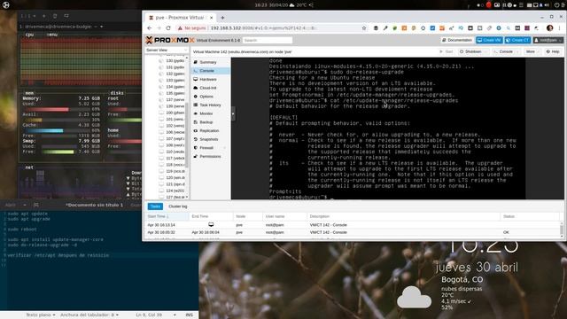 Como actualizar Ubuntu Server - De la 18.04 a la 20.04 paso a paso смотреть онлайн