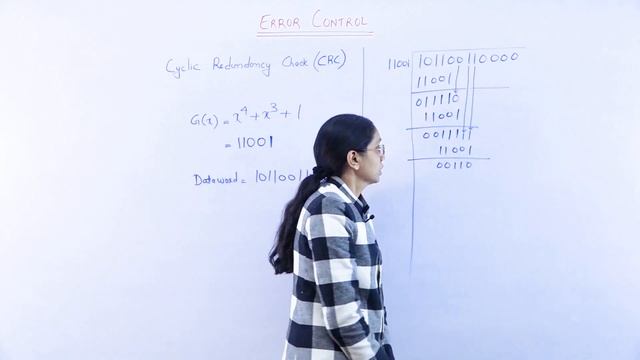 Error Control CRC | Error Detection & Correction | Computer Network | By Jaishri Gupta | Gate 2021 смотреть онлайн
