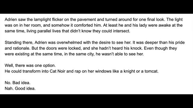 An Open Window - A Miraculous Ladybug Fanfiction смотреть онлайн
