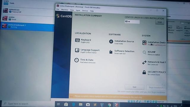 INSTALL CENTOS 8 On VIRTUALBOX