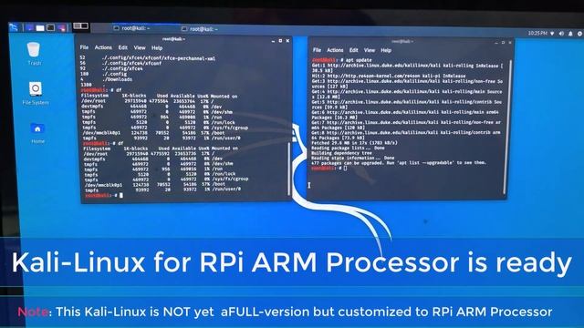 How to build the full-version of Kali-Linux on Raspberry Pi смотреть онлайн