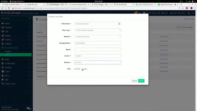 LIVE DEMO: Jak administrować systemami CentOS przez SUSE Manager смотреть онлайн