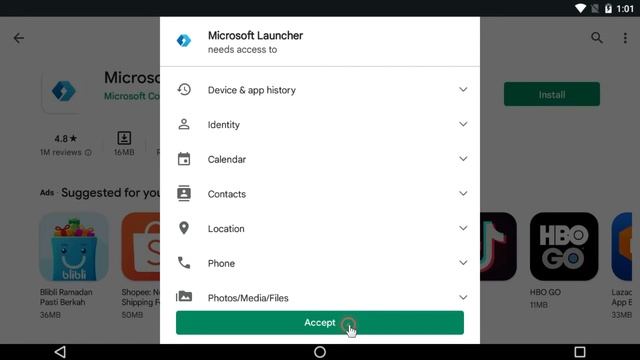 Windows Launcher   Microsoft Launcher