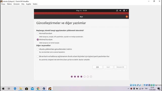 Virtual Box ile Ubuntu Kurulumu смотреть онлайн
