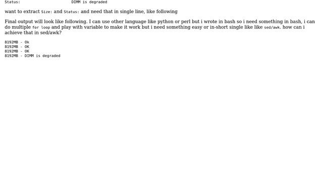 Unix & Linux: extract field from file using sed or awk (2 Solutions!!) смотреть онлайн
