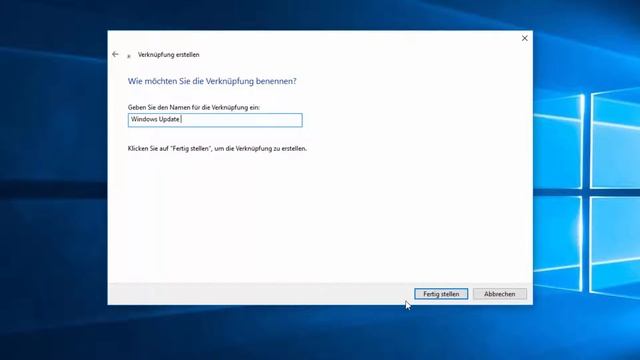 Windows 10 Update Verknüpfung auf Desktop смотреть онлайн