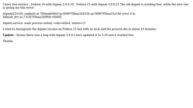 DevOps & SysAdmins: Getting error from dspam on fedora смотреть онлайн