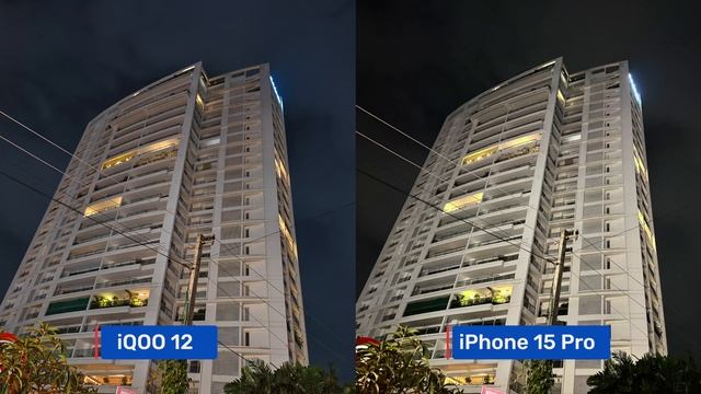 iQOO 12 vs iPhone 15 Pro Camera Comparison 🔥 смотреть онлайн