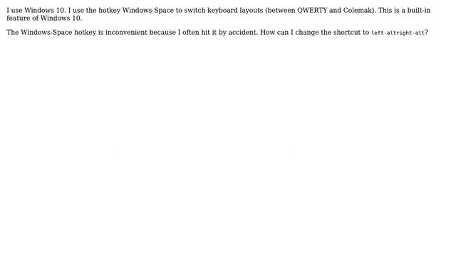 Unix & Linux: How to change hotkey that switches keyboard layouts? смотреть онлайн