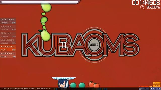 #3 Playing osu! @ Arch Linux - German (Martin95-X11) multistream on Twitch and youtube live смотреть онлайн