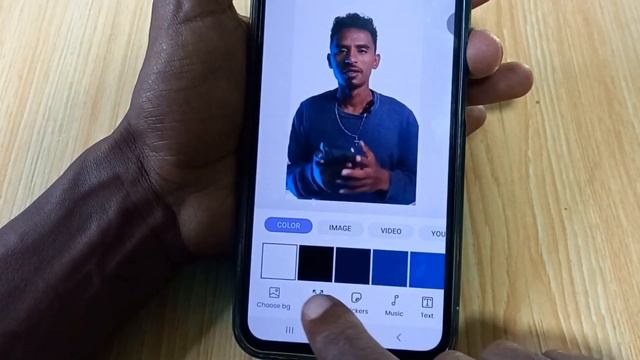 የ video background በስልክ መቀየር - How to change video background without green screen смотреть онлайн