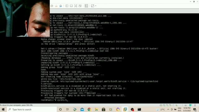 🔥💻🖥️💻🔥INSTALASI DEBIAN 10 KONFIGURASI IP ADDRESS, DHCP DAN DNS MENGGUNAKAN VIRTUAL MACHINE смотреть онлайн