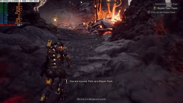 Anthem | Ultra , 1080p , Gameplay | Aorus 17 YA