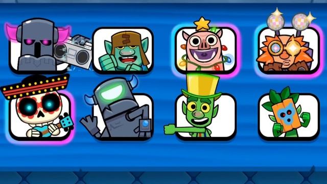 ALL MUSIC EMOJI CLASH ROYALE смотреть онлайн