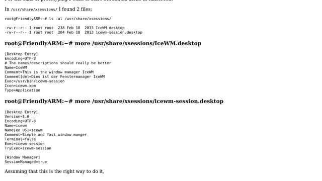 Unix & Linux: How do I start an application fullscreen without loading IceWM desktop environment? смотреть онлайн