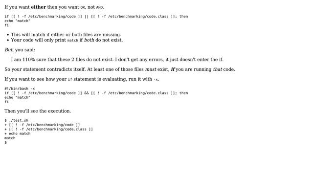 Unix & Linux: Logical AND in a bash script (4 Solutions!!) смотреть онлайн