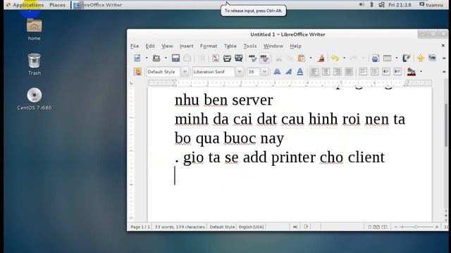 Nhóm 8 Cups Demo bằng Centos смотреть онлайн