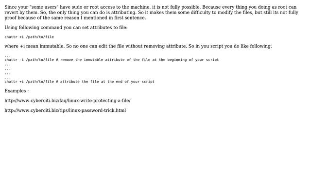 DevOps & SysAdmins: Preventing a file edit by users on linux (3 Solutions!!) смотреть онлайн