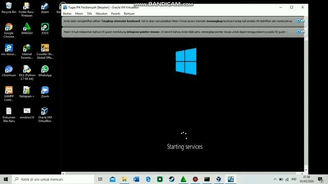 Toturial Install Windows Di VirtualBox | Windows 10 64 Bite смотреть онлайн