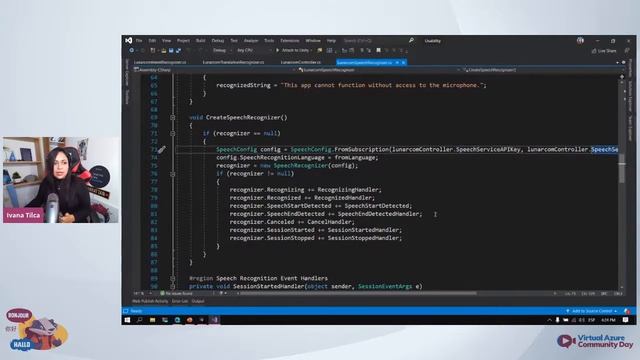 Make your Mixed Reality App include AI with Cognitive Services by our Quality Manager Ivana Tilca смотреть онлайн